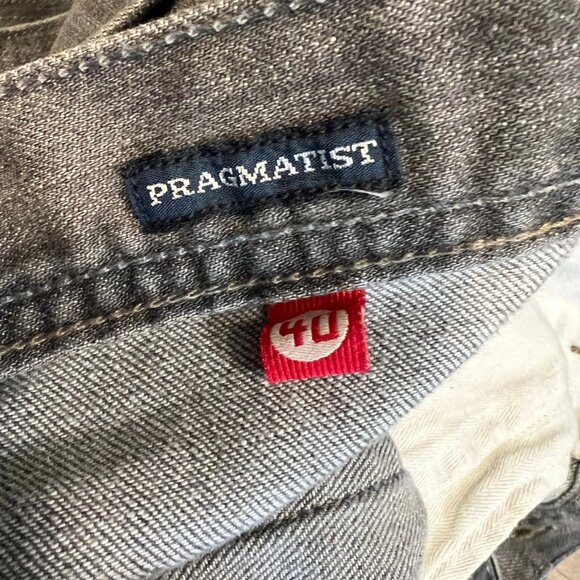 Agave Jeans Mens 40x32 Black‎ Pragmatist Faded Gray Made in the USA - Picture 6 of 6